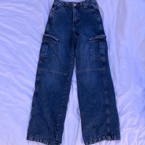 H&M Women’s Divided Cargo Jeans, size 0